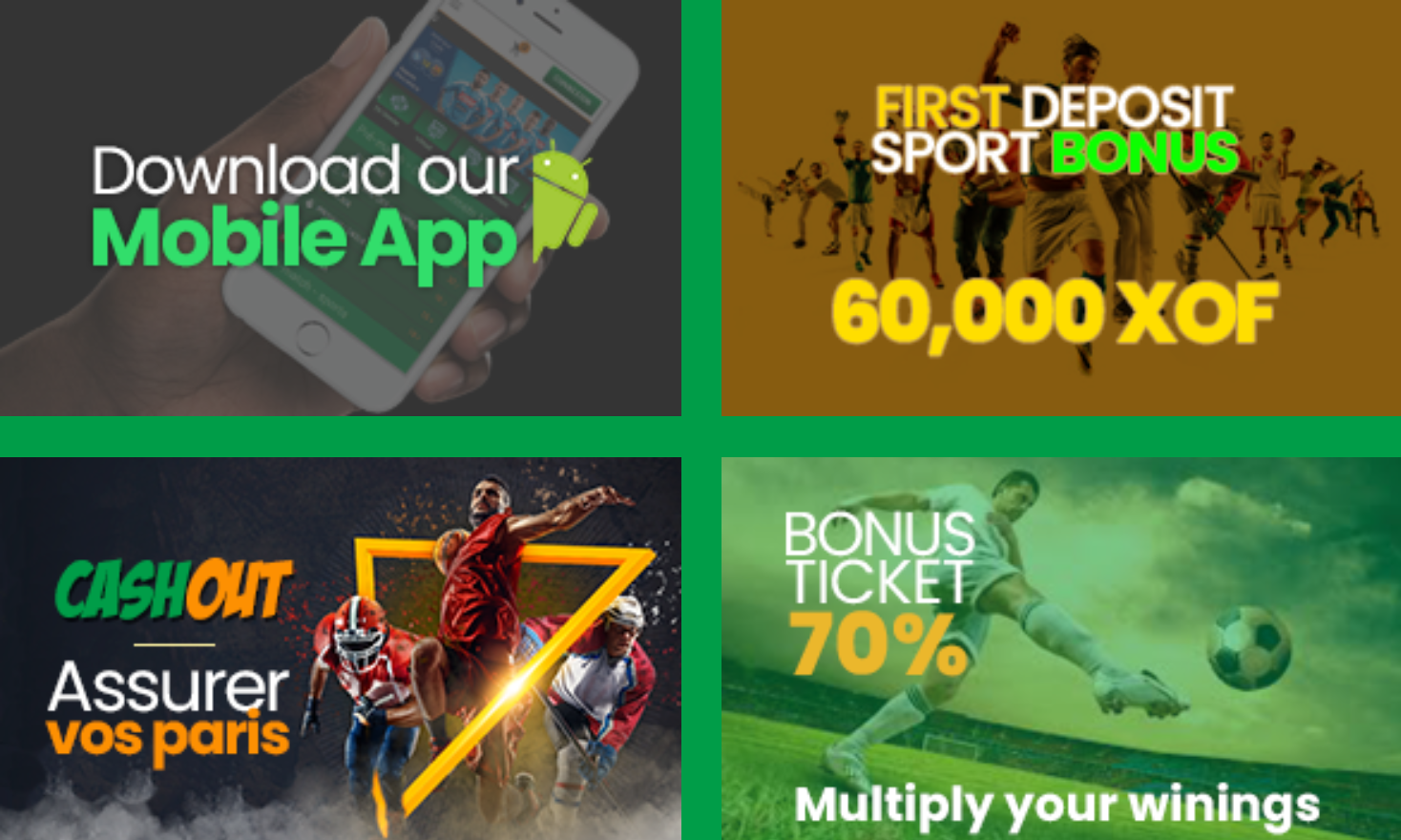 Sportcash mobile en Côte d'Ivoire